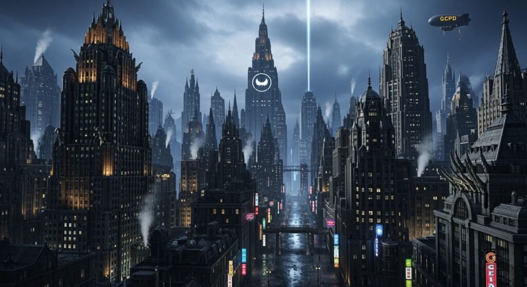 Gotham city background image 2