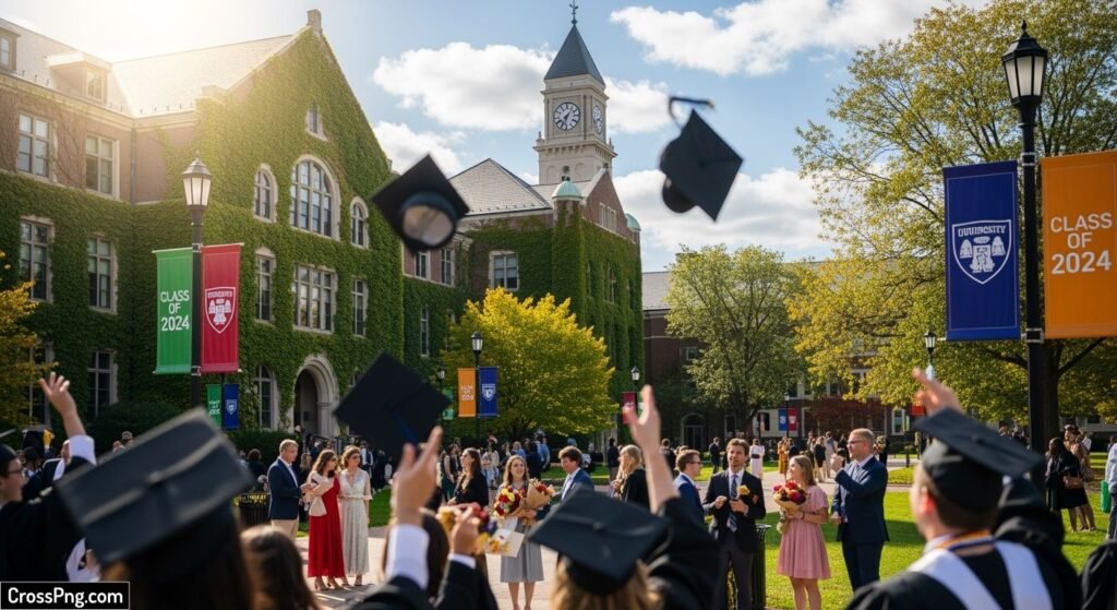Graduation day background image