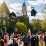 Graduation day background image