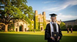 Graduation picture background image