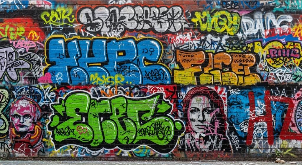 Graffiti background image 2