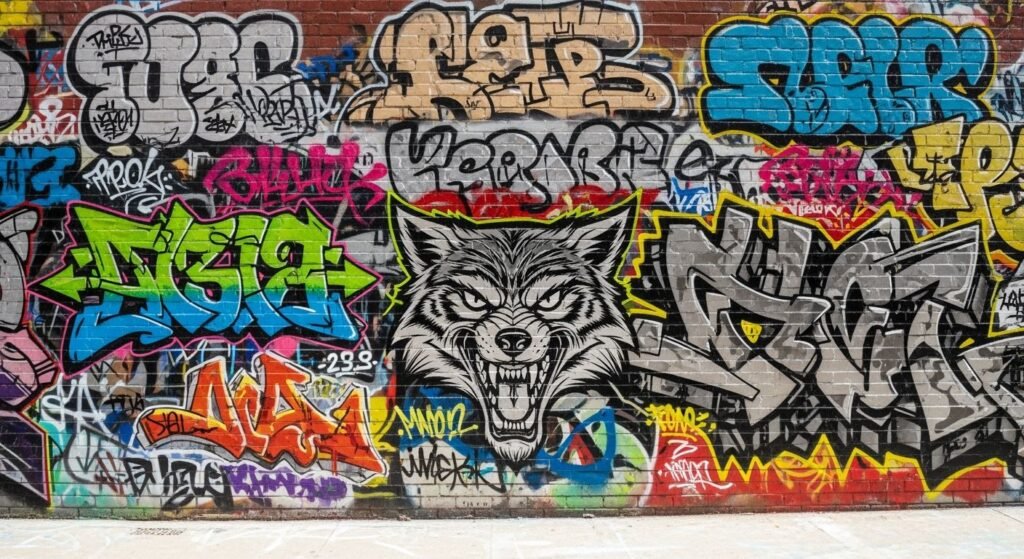 Graffiti background image 4