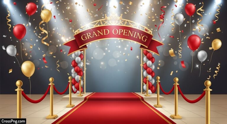 Grand opening background hd image 2