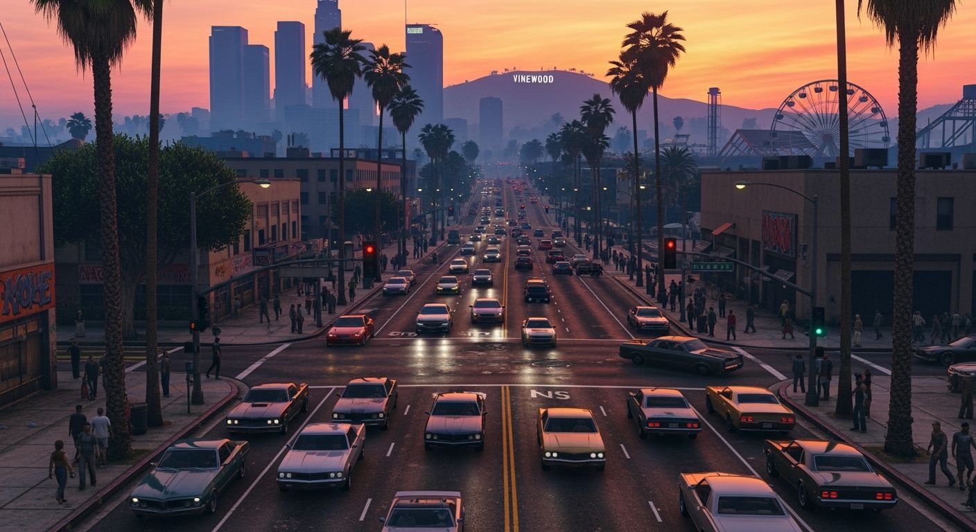 Grand theft auto background image 4