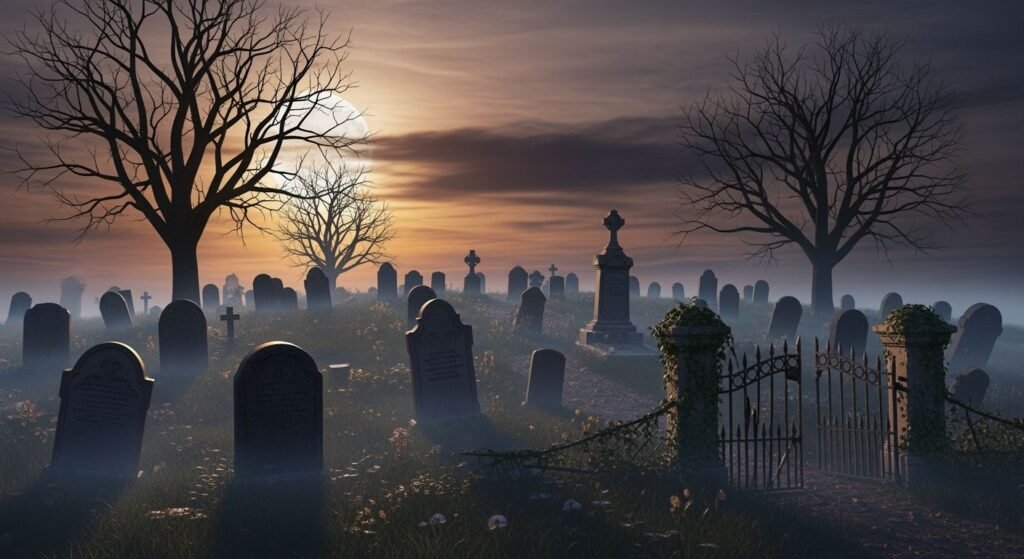 Graveyard background image 2