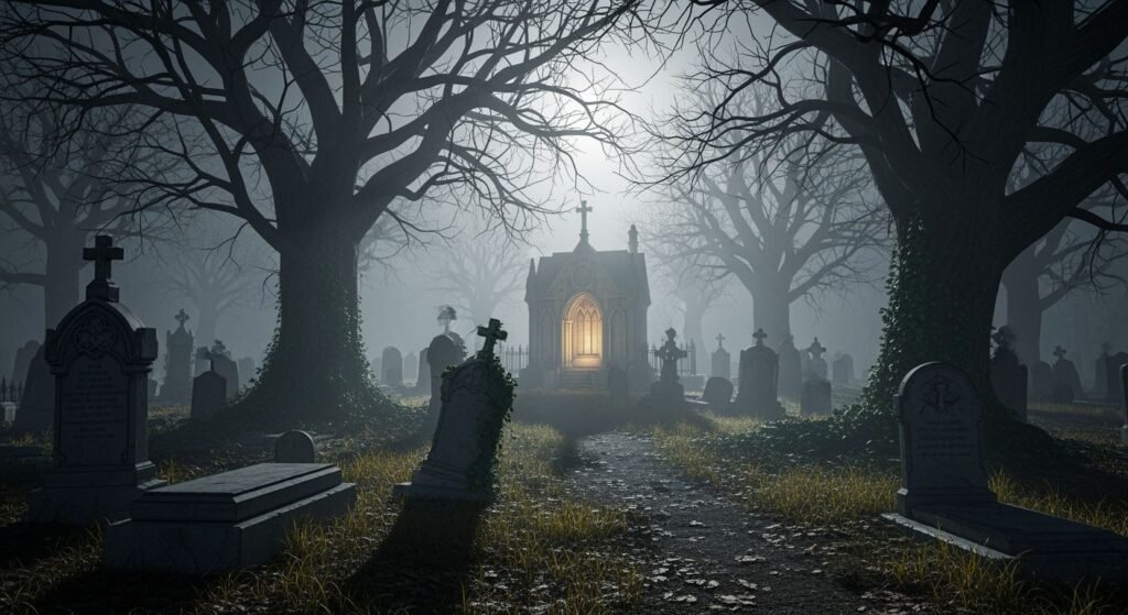 Graveyard background image 3
