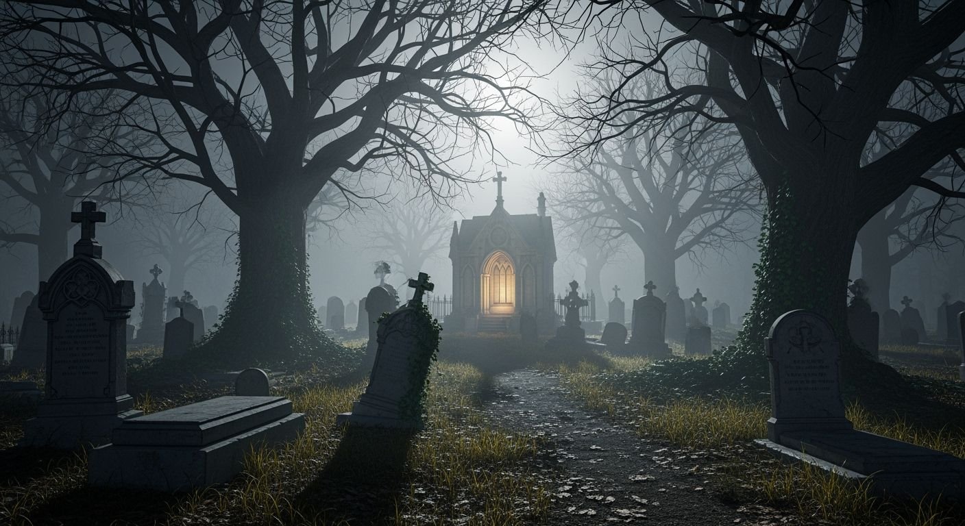 Graveyard background image 3