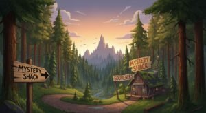 Gravity falls background image 12