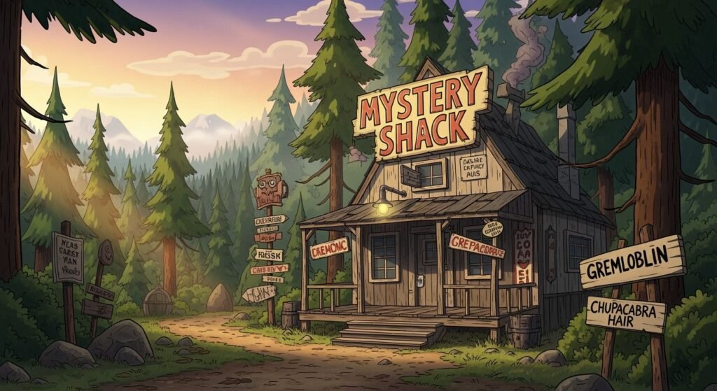 Gravity falls background image 3