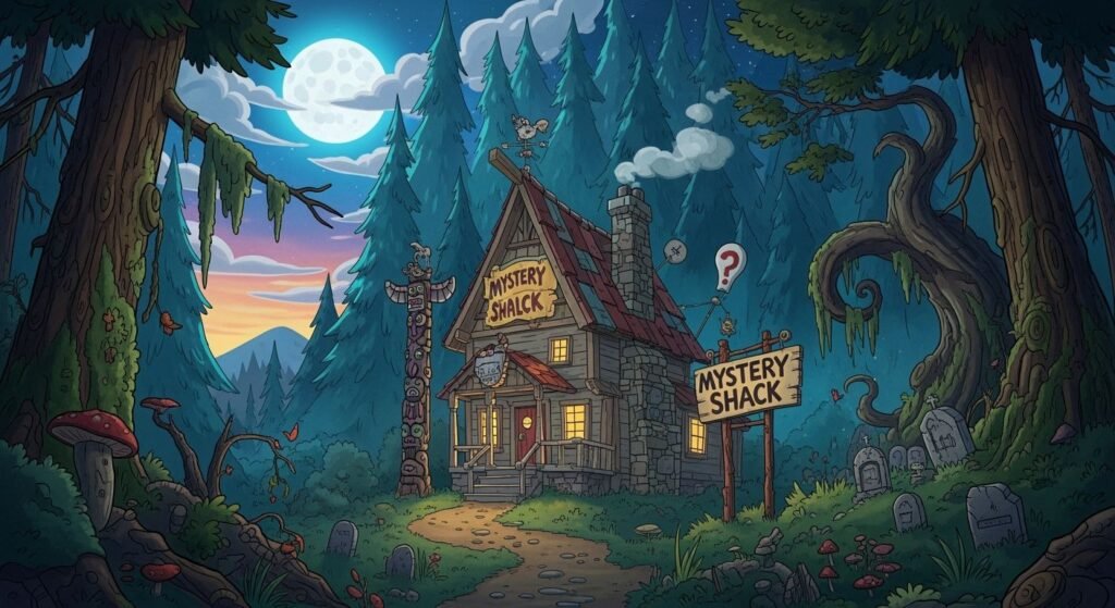 Gravity falls background image 4