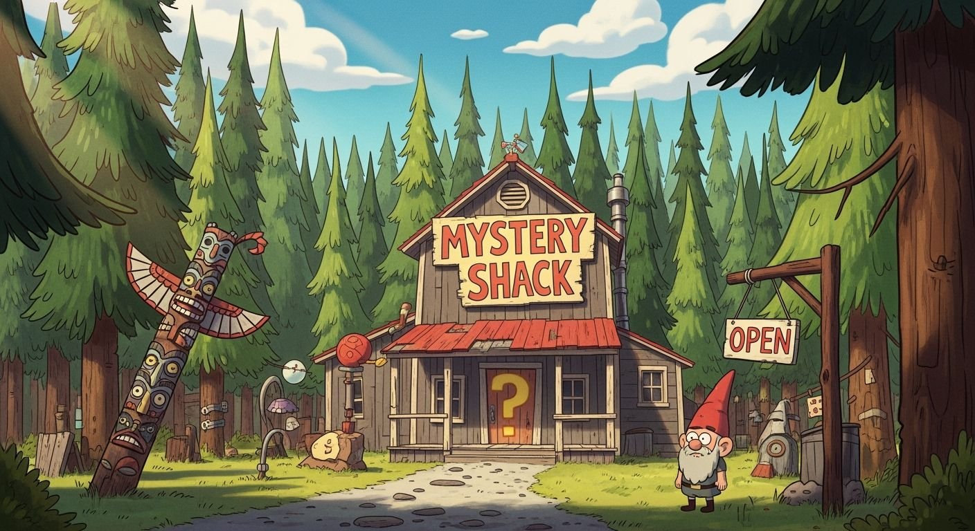 Gravity falls background image 6
