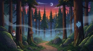 Gravity falls background image 7