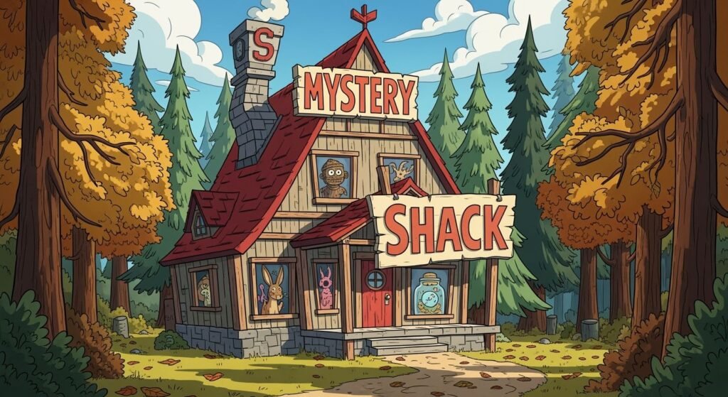 Gravity falls background image 8