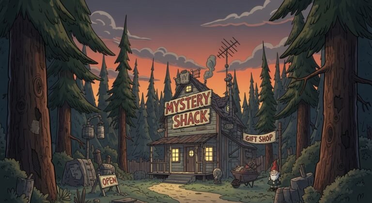 Gravity falls background image 9