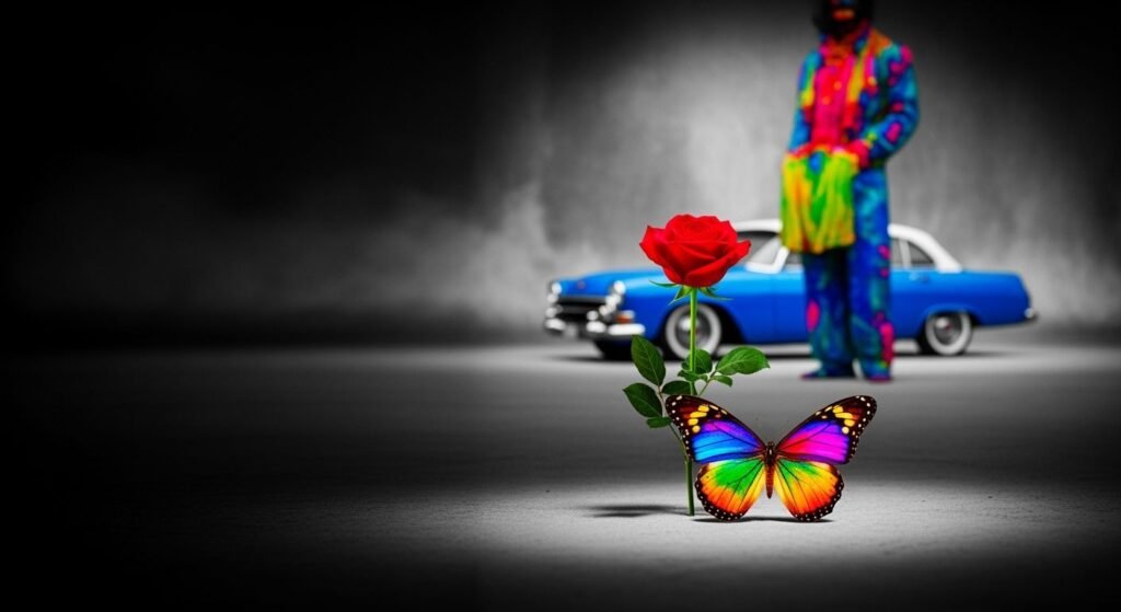 Grayscale background image 3