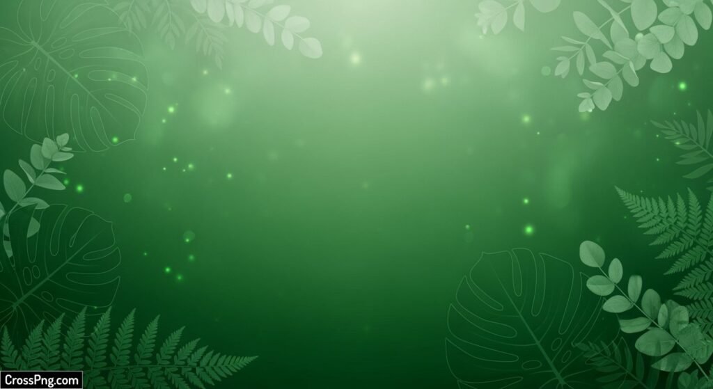 Green aesthetic background image 3