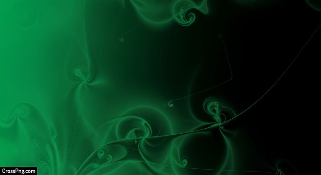 Green and black background image