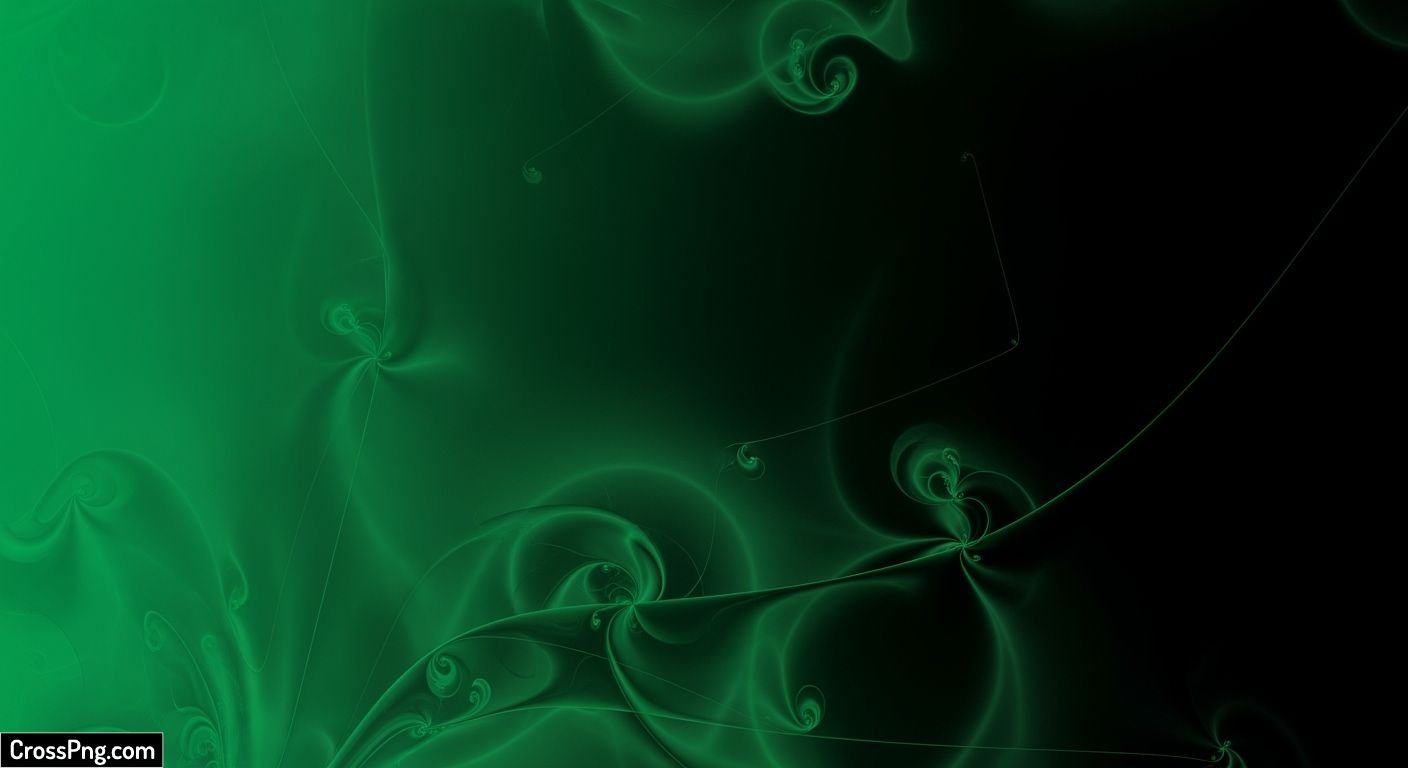 Green and black background image