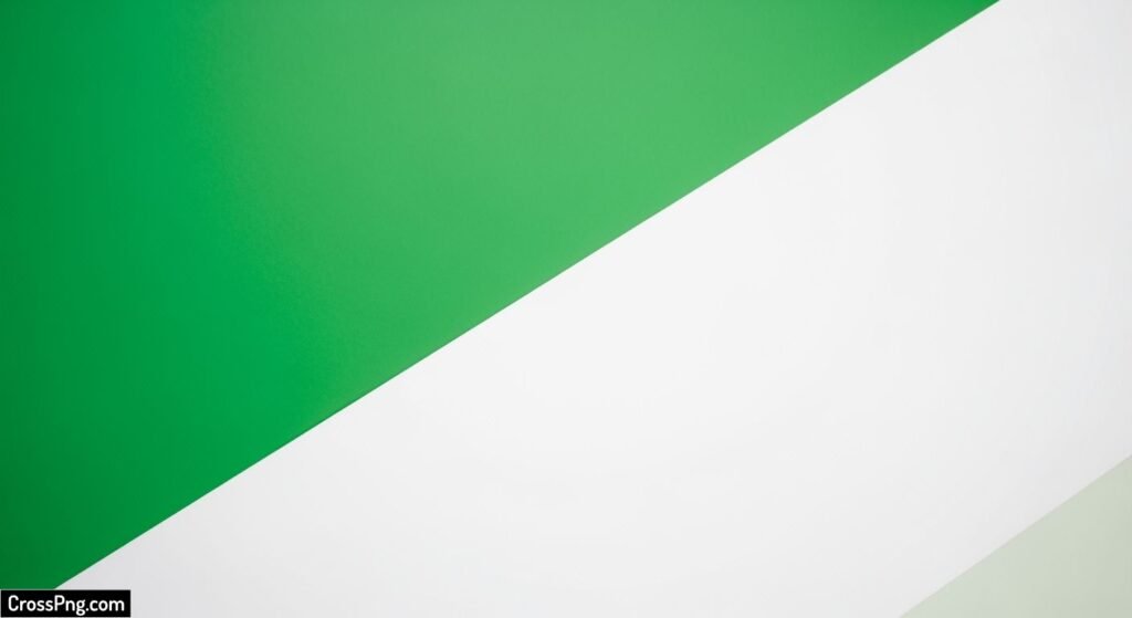 Green and white background image 2
