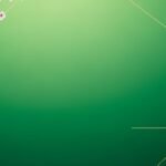 Green background aesthetic image