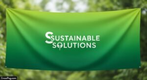 Green background banner image 3