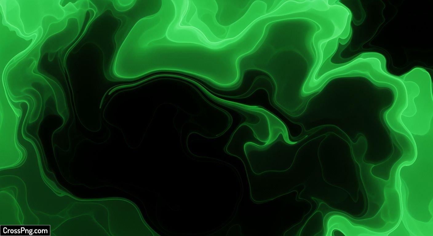 Green black background image 3