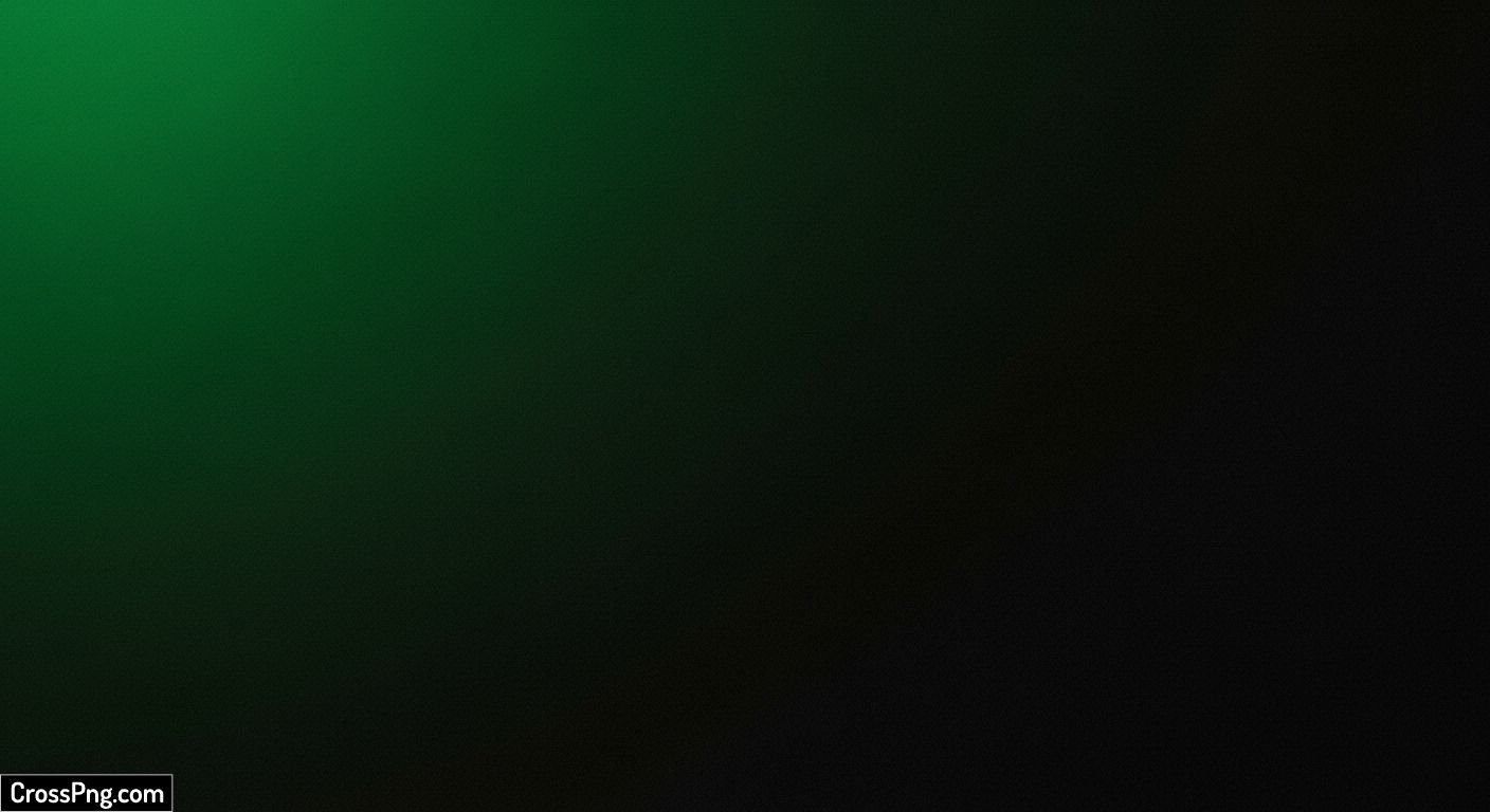 Green black background image