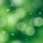 Green bokeh background image