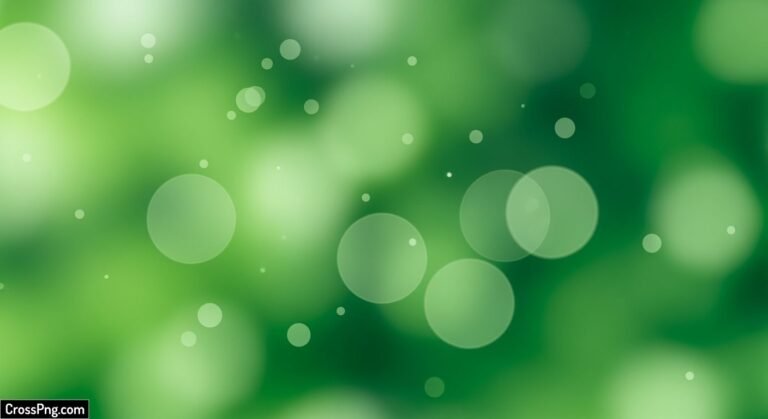 Green bokeh background image