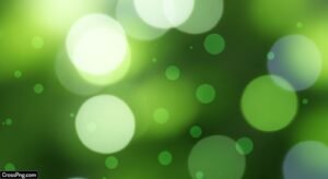 Green bokeh background image 3