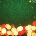 Green christmas background image
