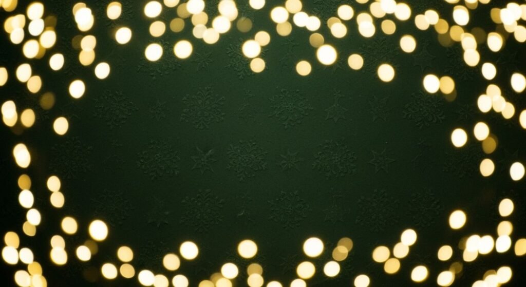 Green christmas background image 4