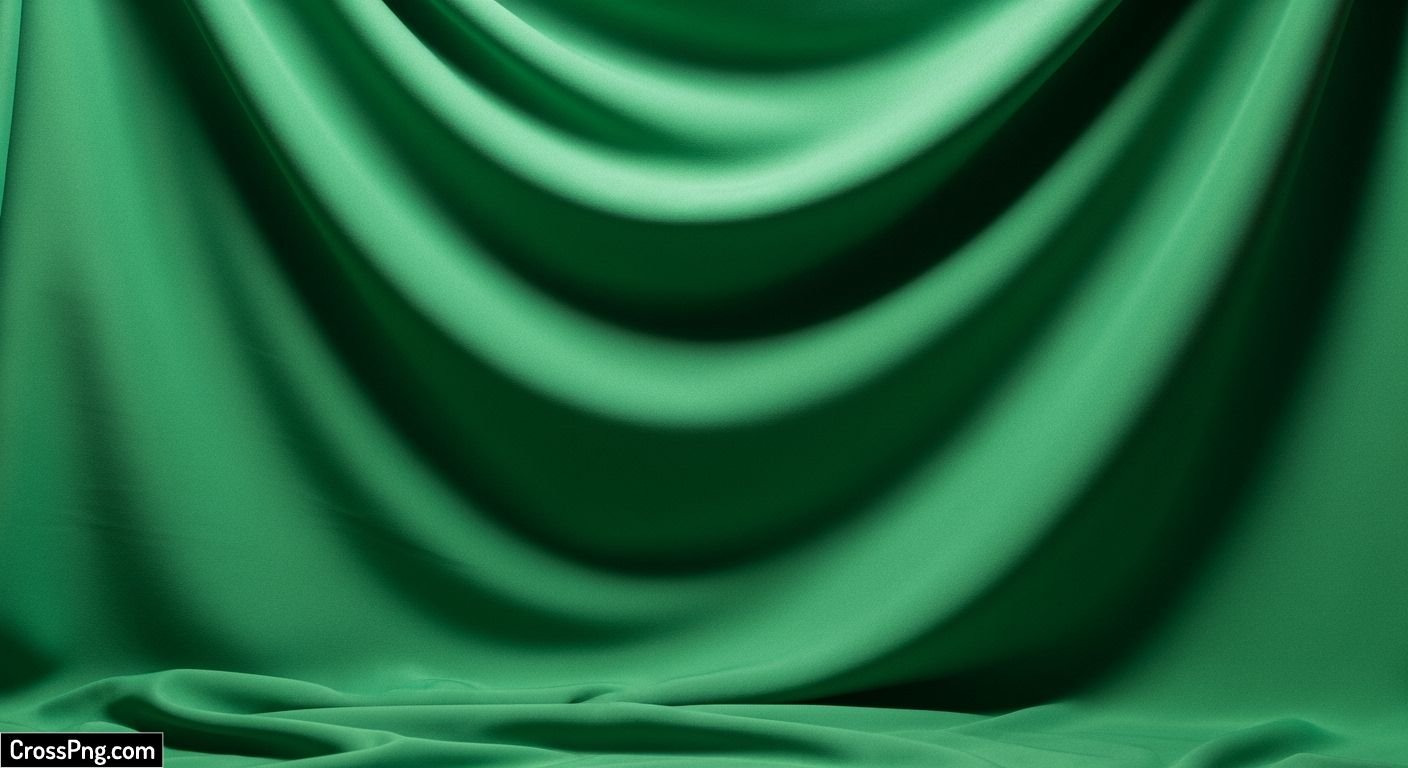 Green cloth for background image