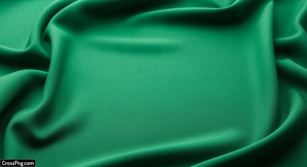Green cloth for background image 2