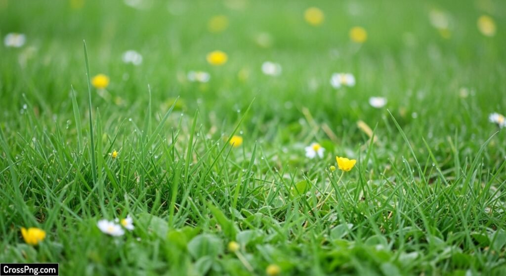 Green grass background decoration image