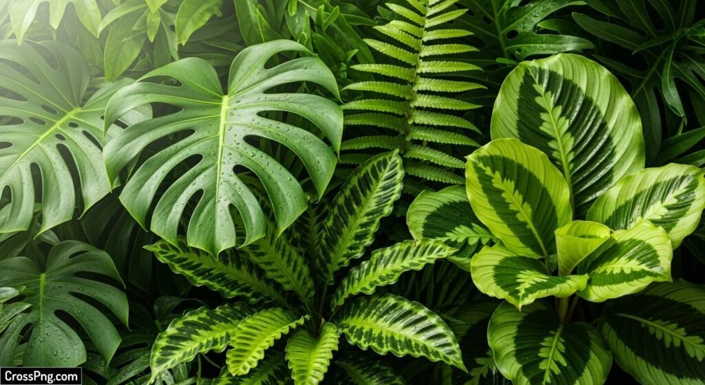 Green plant background image