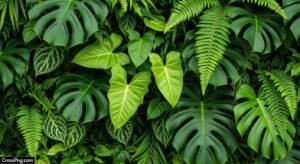 Green plant background image 3
