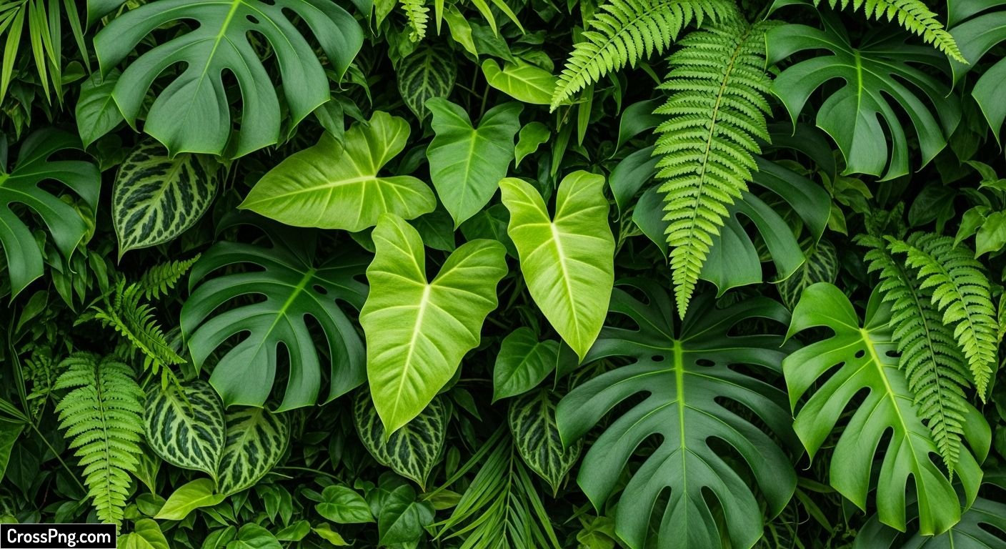 Green plant background image 3