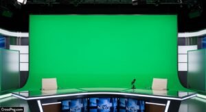 Green screen news background image 3