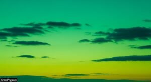 Green sky background image