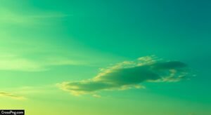 Green sky background image 3