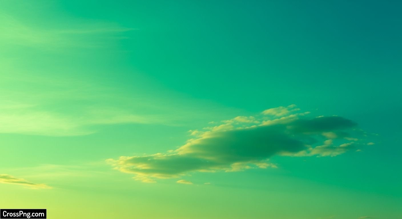 Green sky background image 3