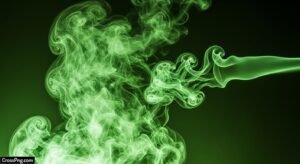 Green smoke background image 3