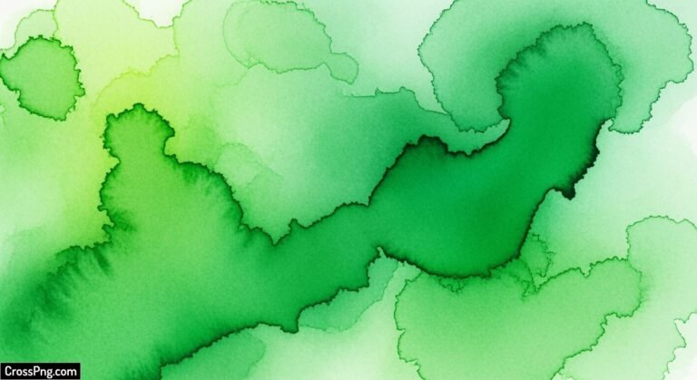 Green watercolor background image 3