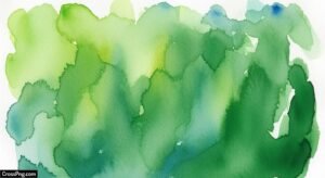 Green watercolor background image
