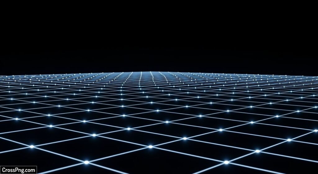 Grid background black image