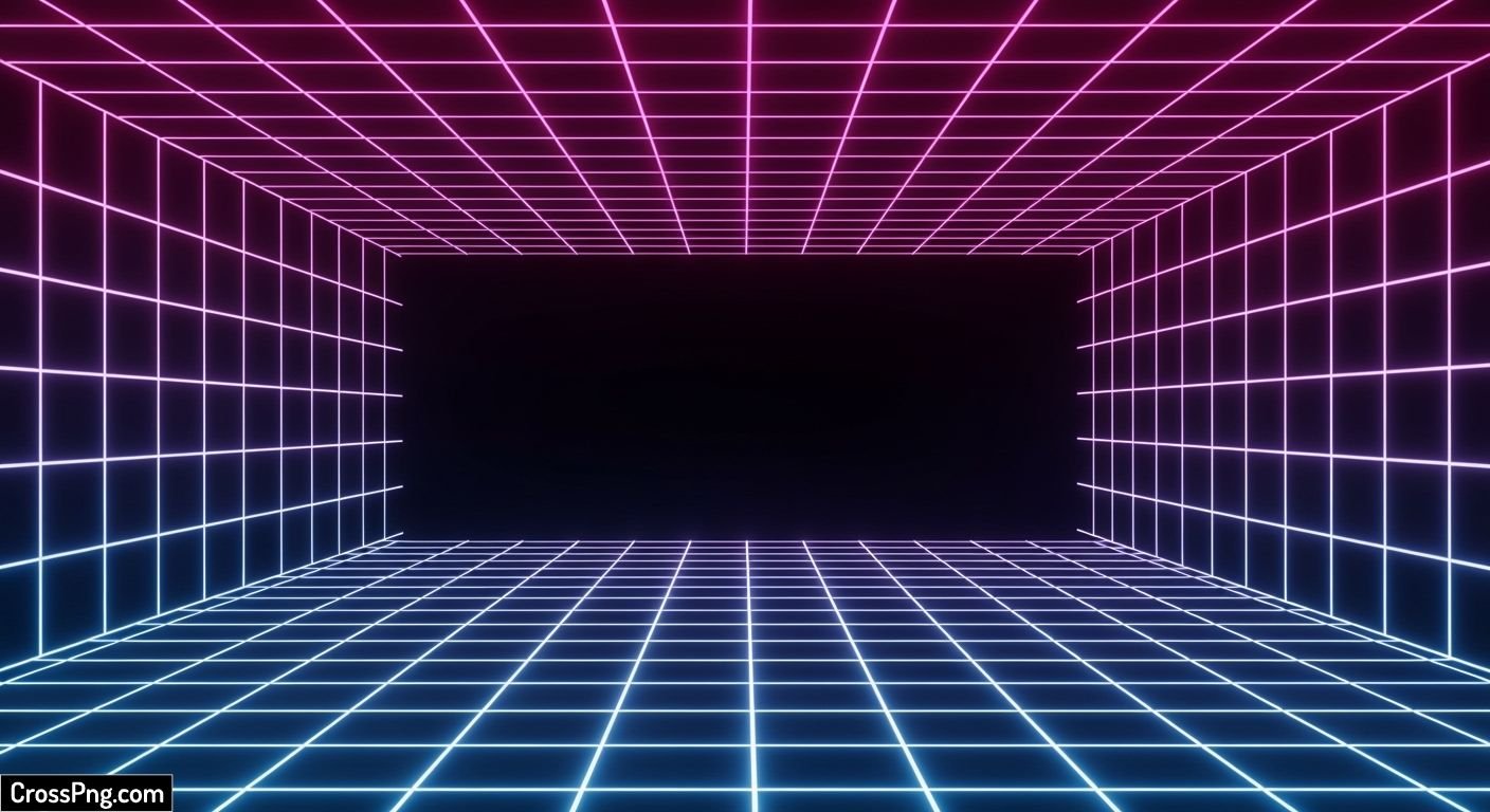Grid background black image 2