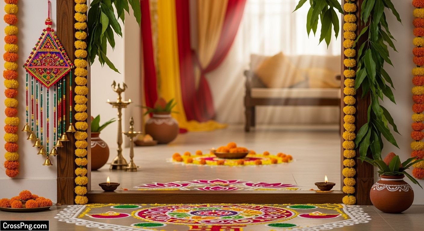 Griha pravesh background hd image 2