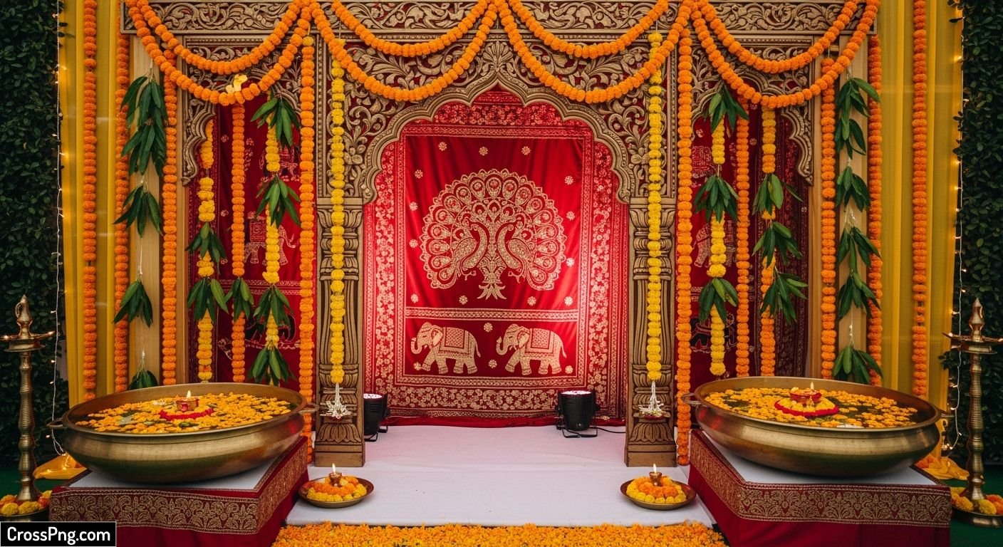 Griha pravesh background image