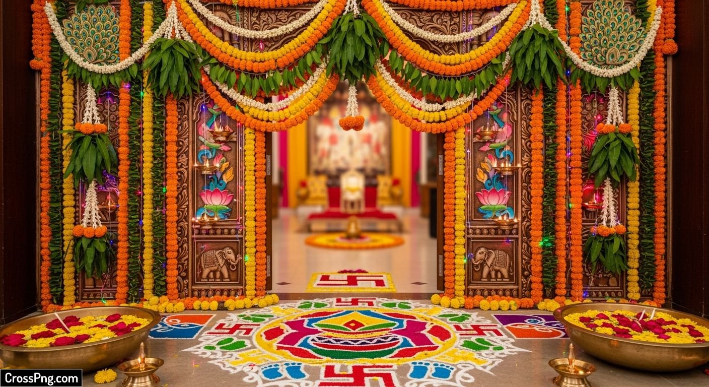 Griha pravesh background image 3